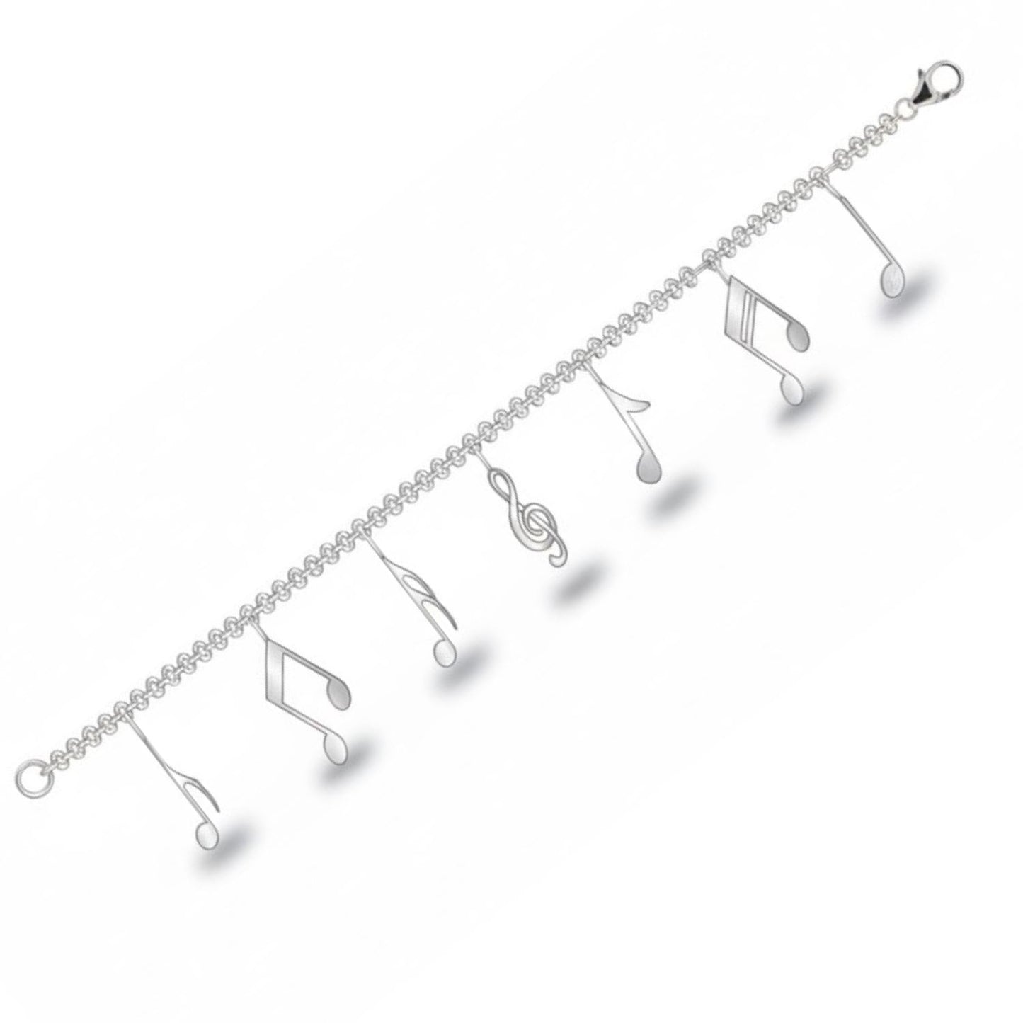 Musical Notes Charm Bracelet: A Symphony on Your Wrist