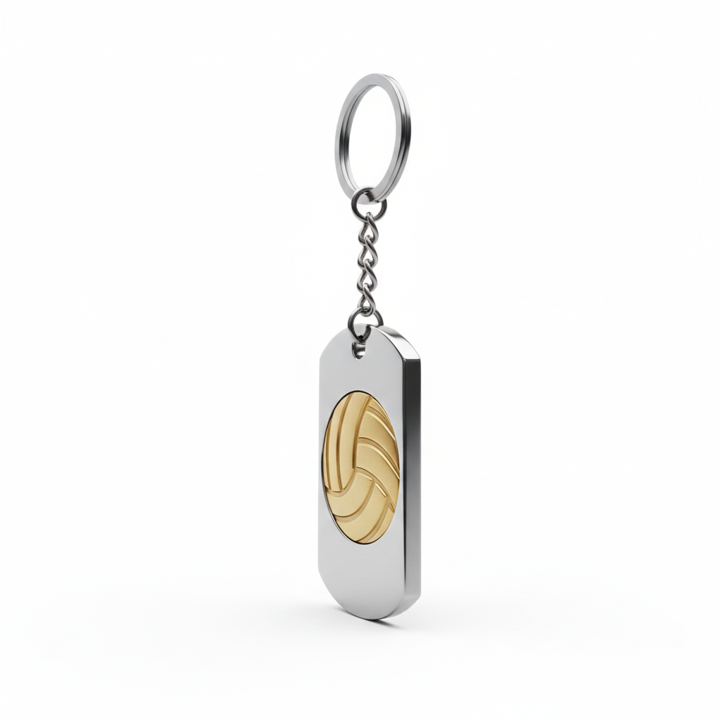 Volleyball Keychain– Sports Enthusiast Design