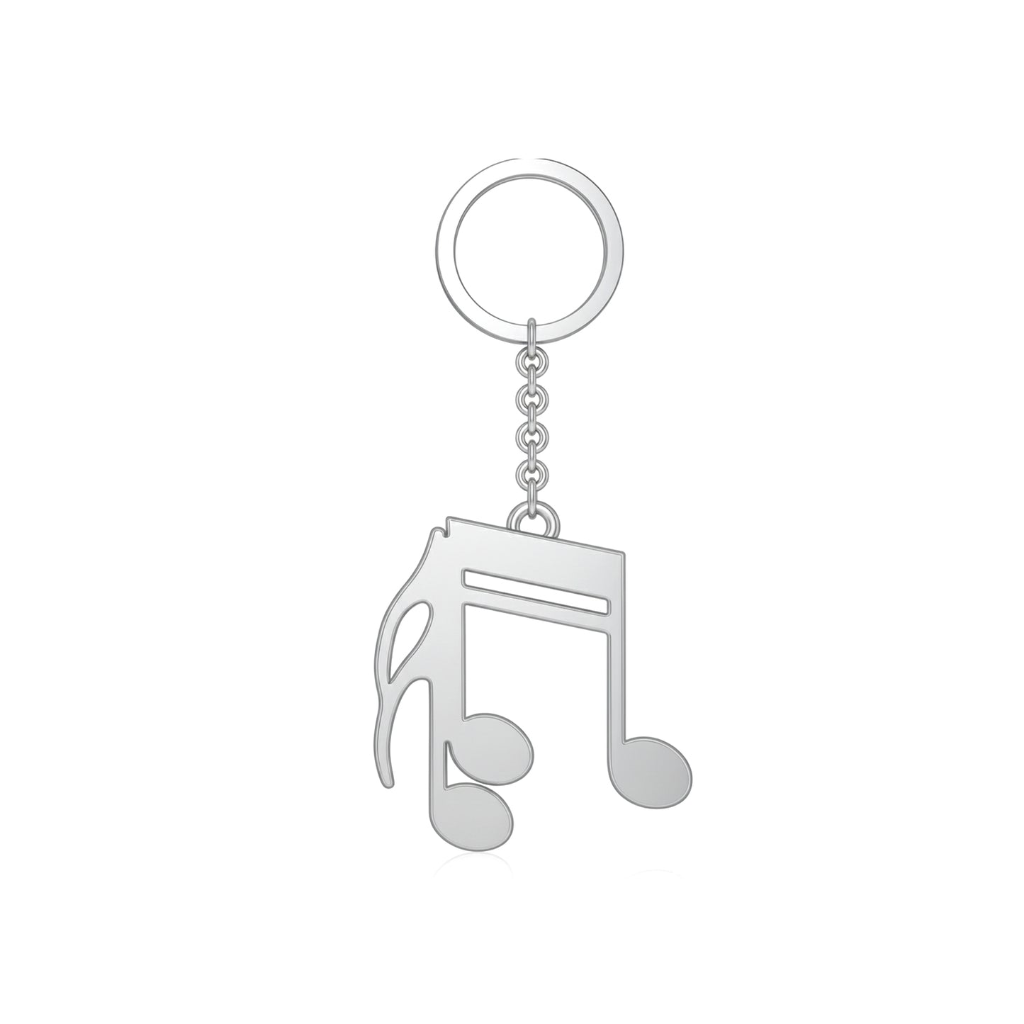 The Double Music Notes Keychain: A Symphony of Style