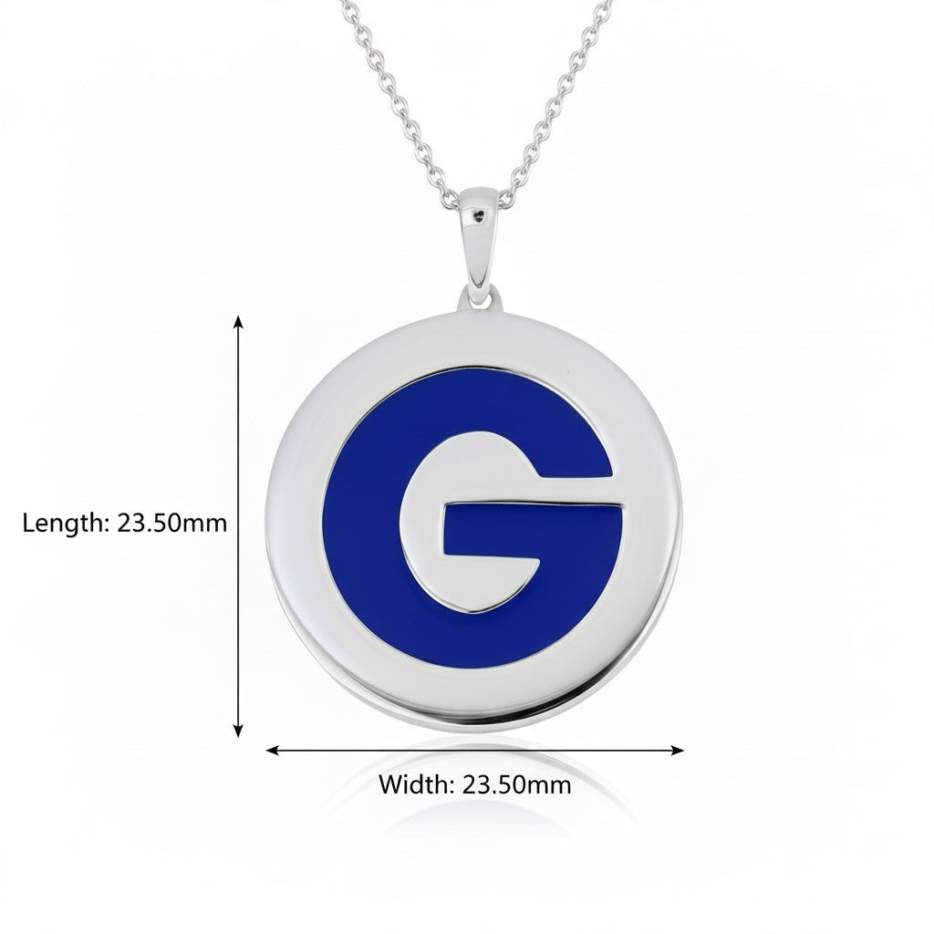 Georgetown High School Pendant – Round “G” Logo Design (Eagles)