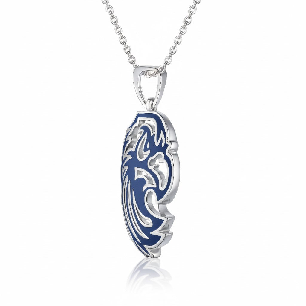 Georgetown High School Pendant (Eagles) – Eagle Mascot Design – Sterling Silver 925