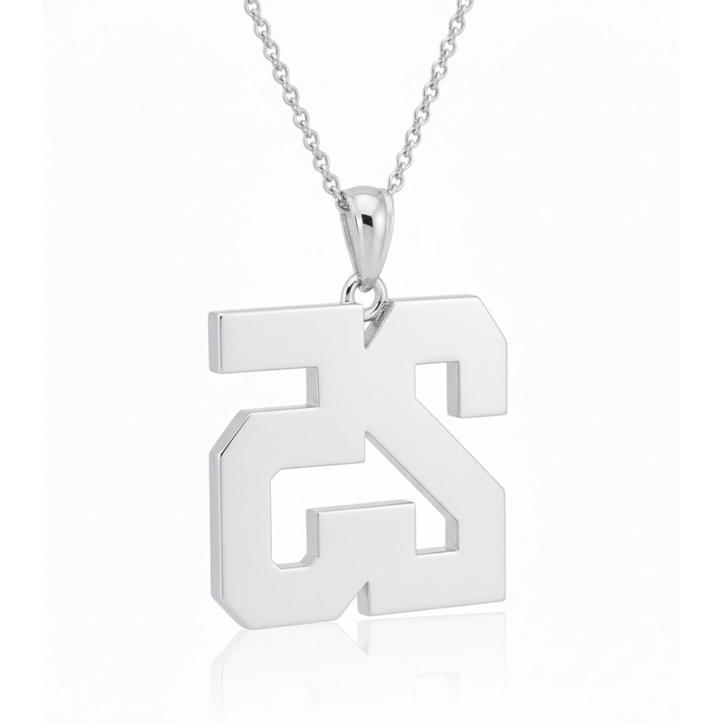 Jersey No.“25” Pendant – Sports/Custom Design