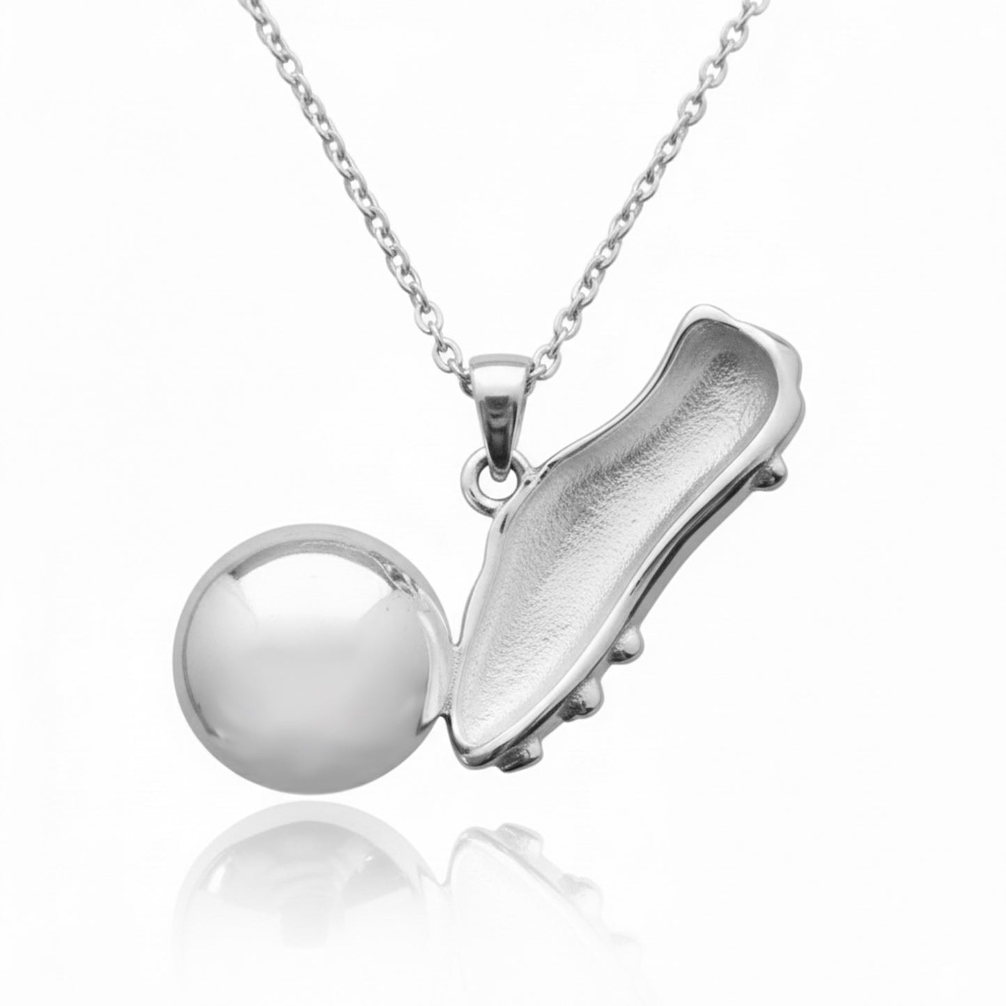 Soccer - Stylish Cleat and Ball Pendant