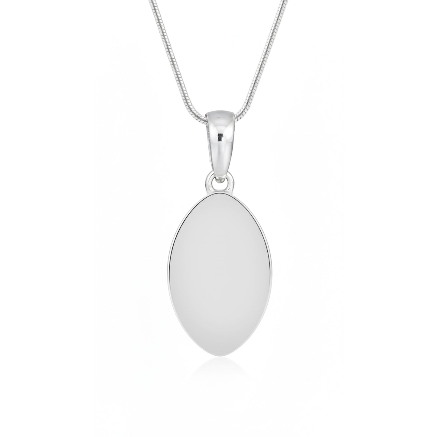 Football Pendant – Sports Football With Pen Rhodium