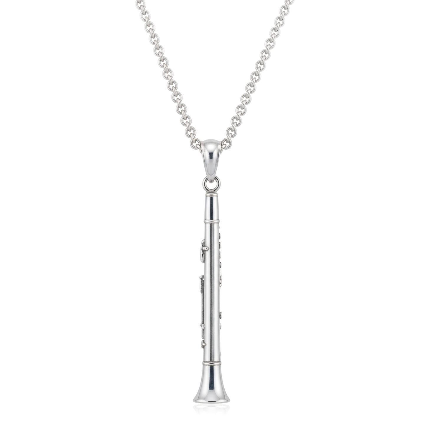 Clarinet Instrument Pendant - Music Lover