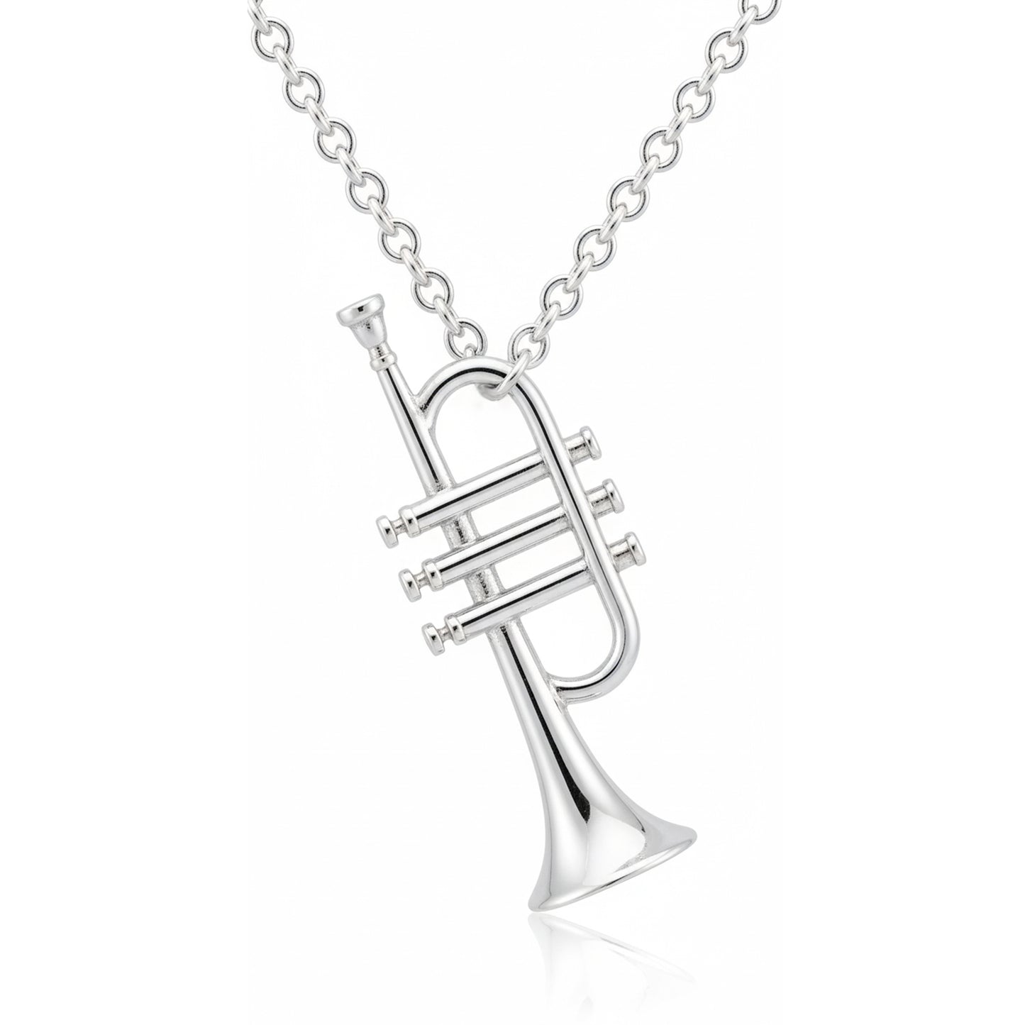 Trumpet Instrument Pendant - Music Lover