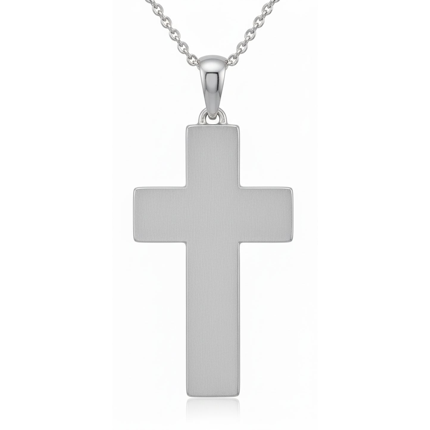 Football Pendant – Cross Design with Enamel