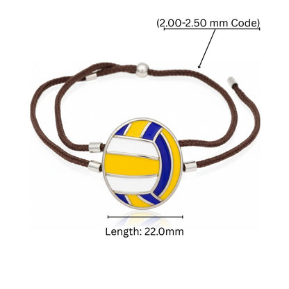 Stylish Volleyball Bracelet– Volleyball Code Bracelet