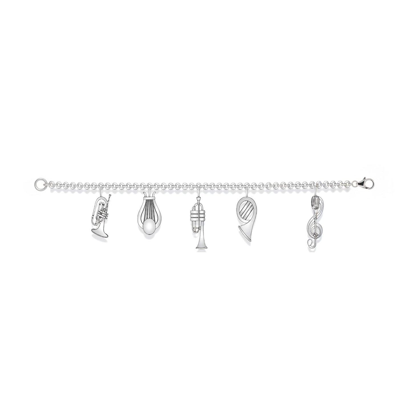 The Orchestra Charms Bracelet: A Symphony on Your Wrist