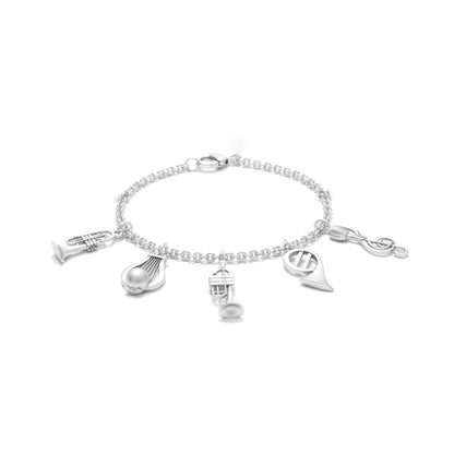 The Orchestra Charms Bracelet: A Symphony on Your Wrist