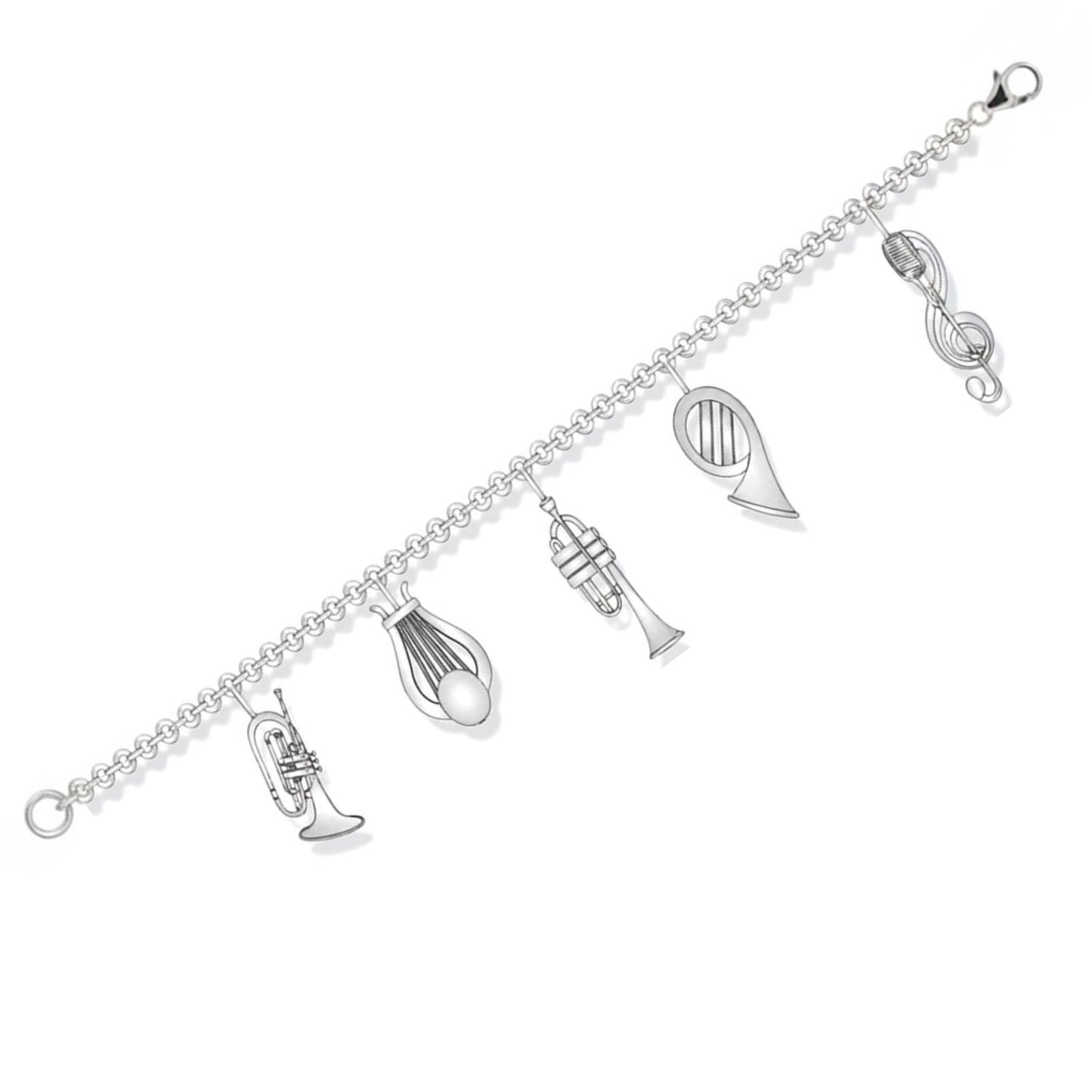 The Orchestra Charms Bracelet: A Symphony on Your Wrist