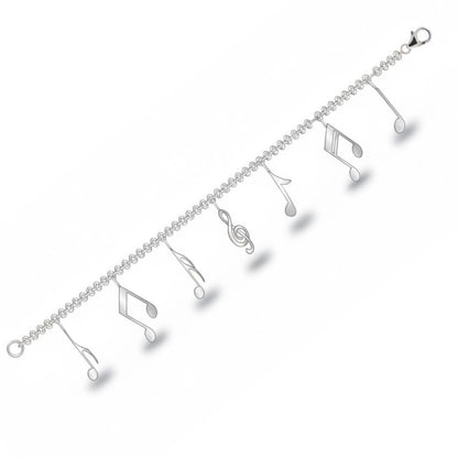 Musical Notes Charm Bracelet: A Symphony on Your Wrist