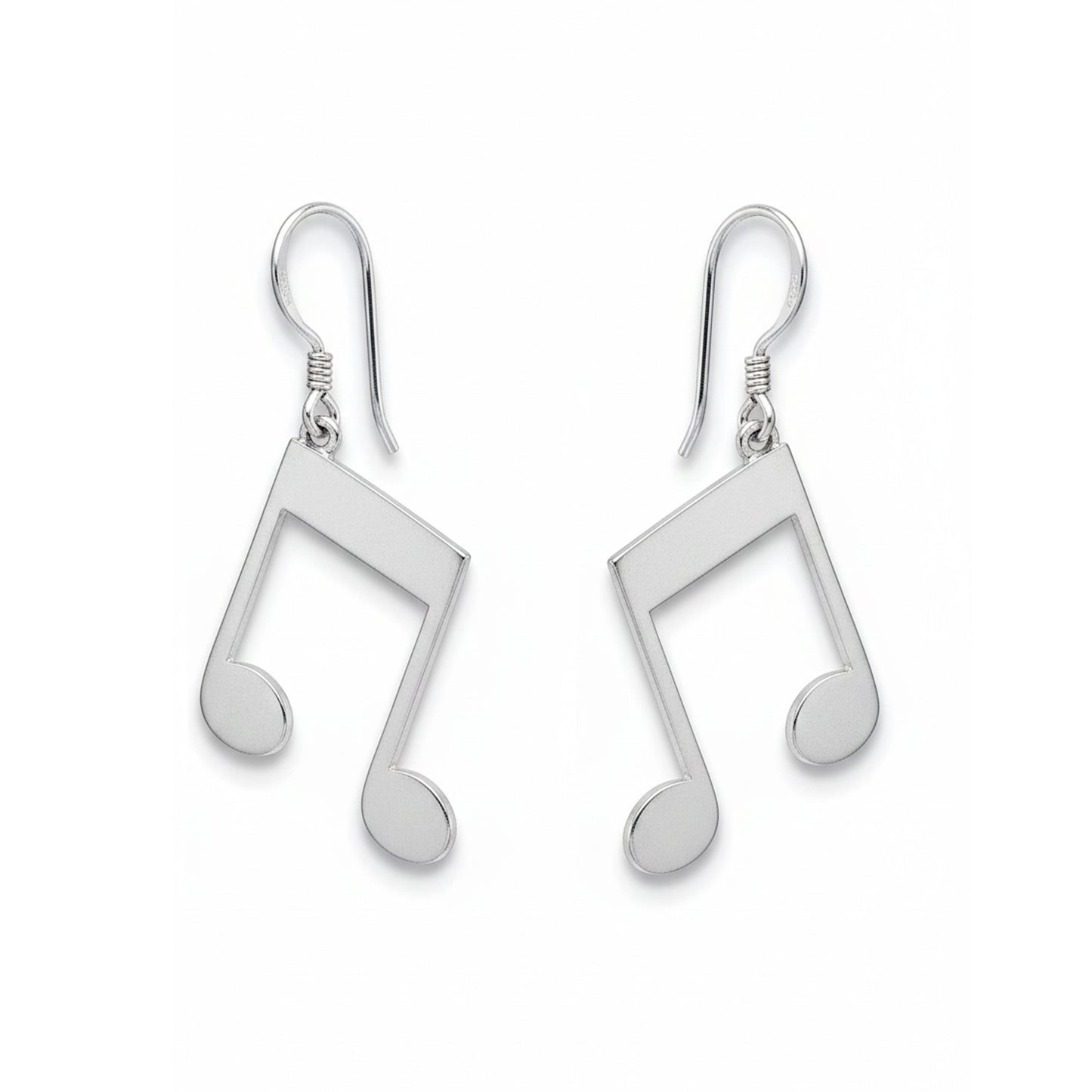Eighth Note Dangle Earrings: Music Lover