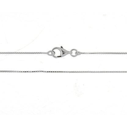 Box Chain Necklace - (KVD-012) – Simple & Sleek Design in 925 Sterling Silver