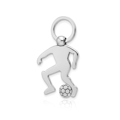 Soccer - Soccer Player Ring Keychain