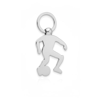 Soccer - Soccer Player Ring Keychain