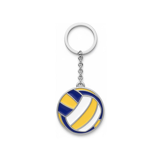 Volleyball Keychain – Volleyball Charm Keychain Design