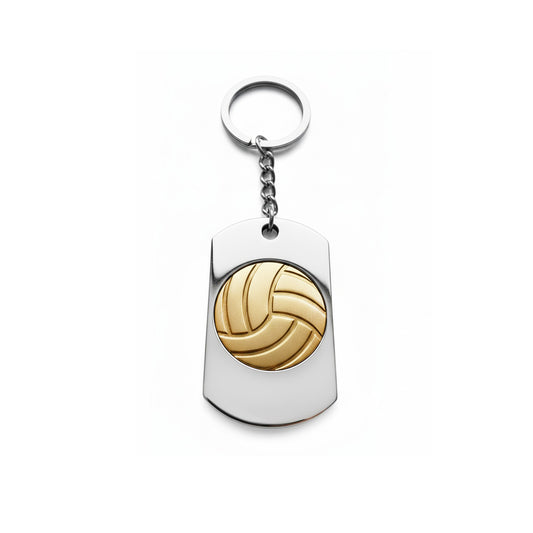 Volleyball Keychain– Sports Enthusiast Design