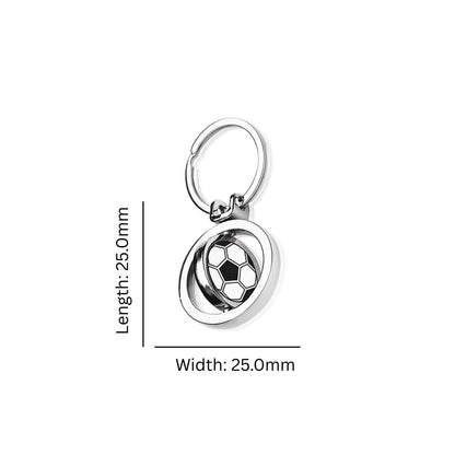 Soccer Keychain – Spinner Soccer Design