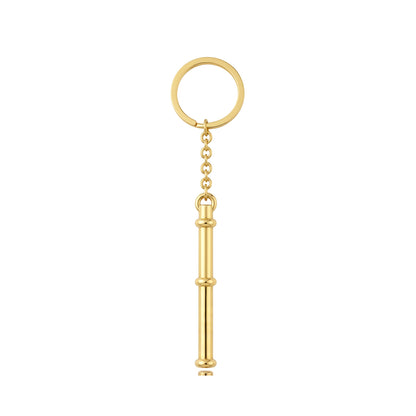 The Flute / Recorder Keychain: Wind Instrument Charm