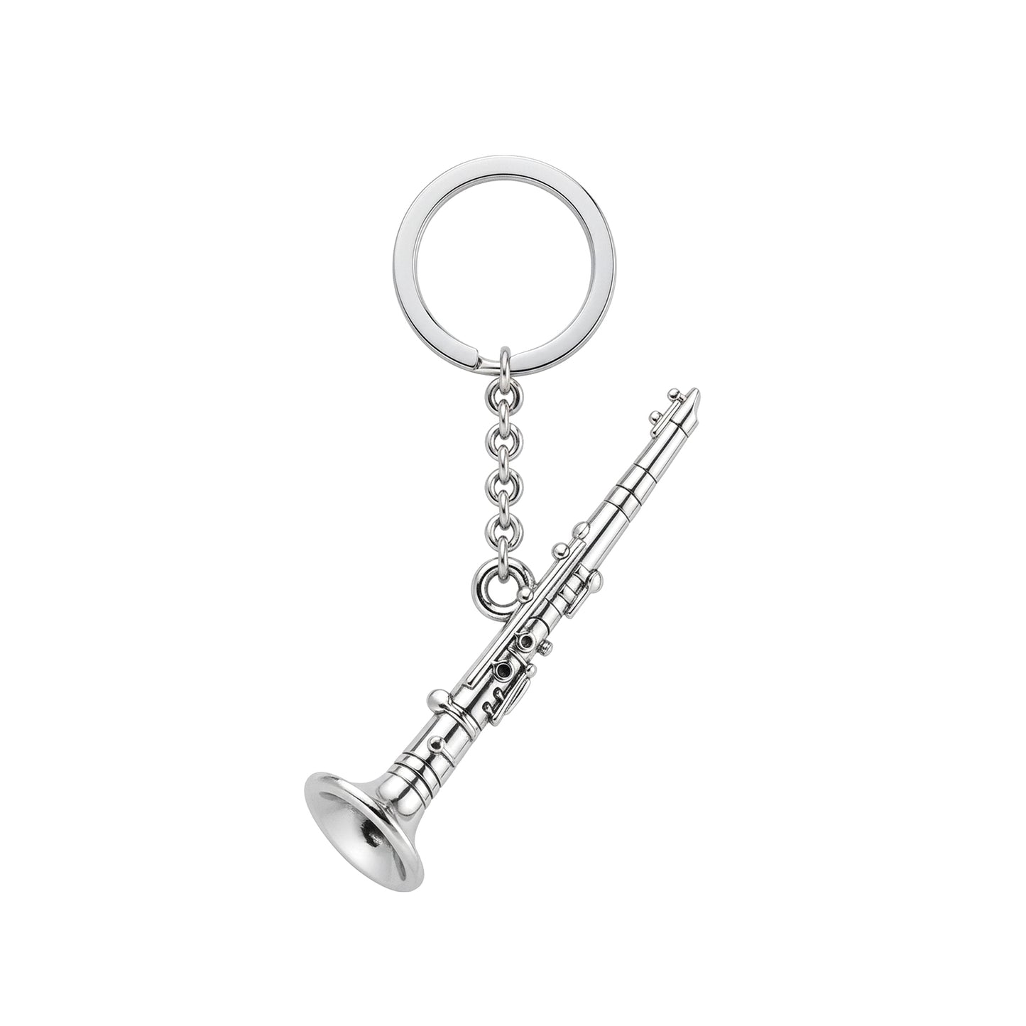Exquisite Clarinet Key Chain - A Musical Keepsake