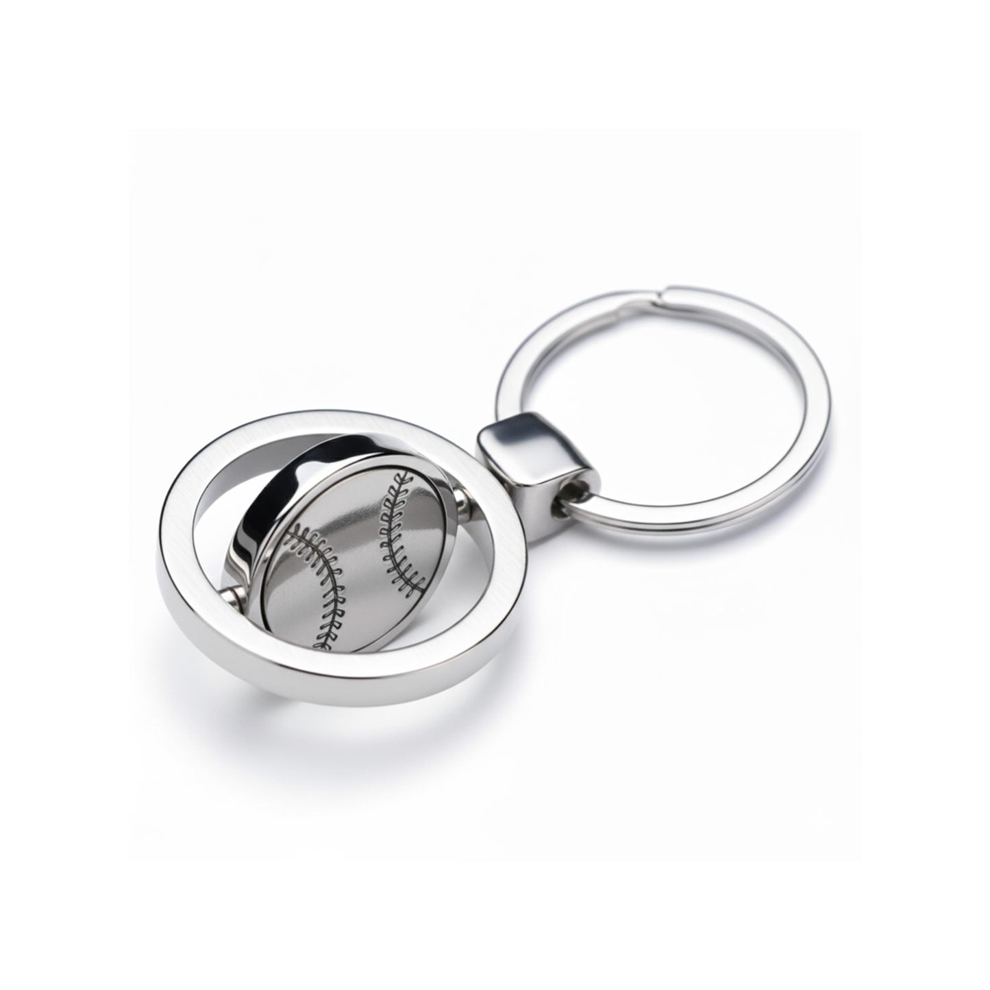 Baseball Keychain – Spinner Baseball Design
