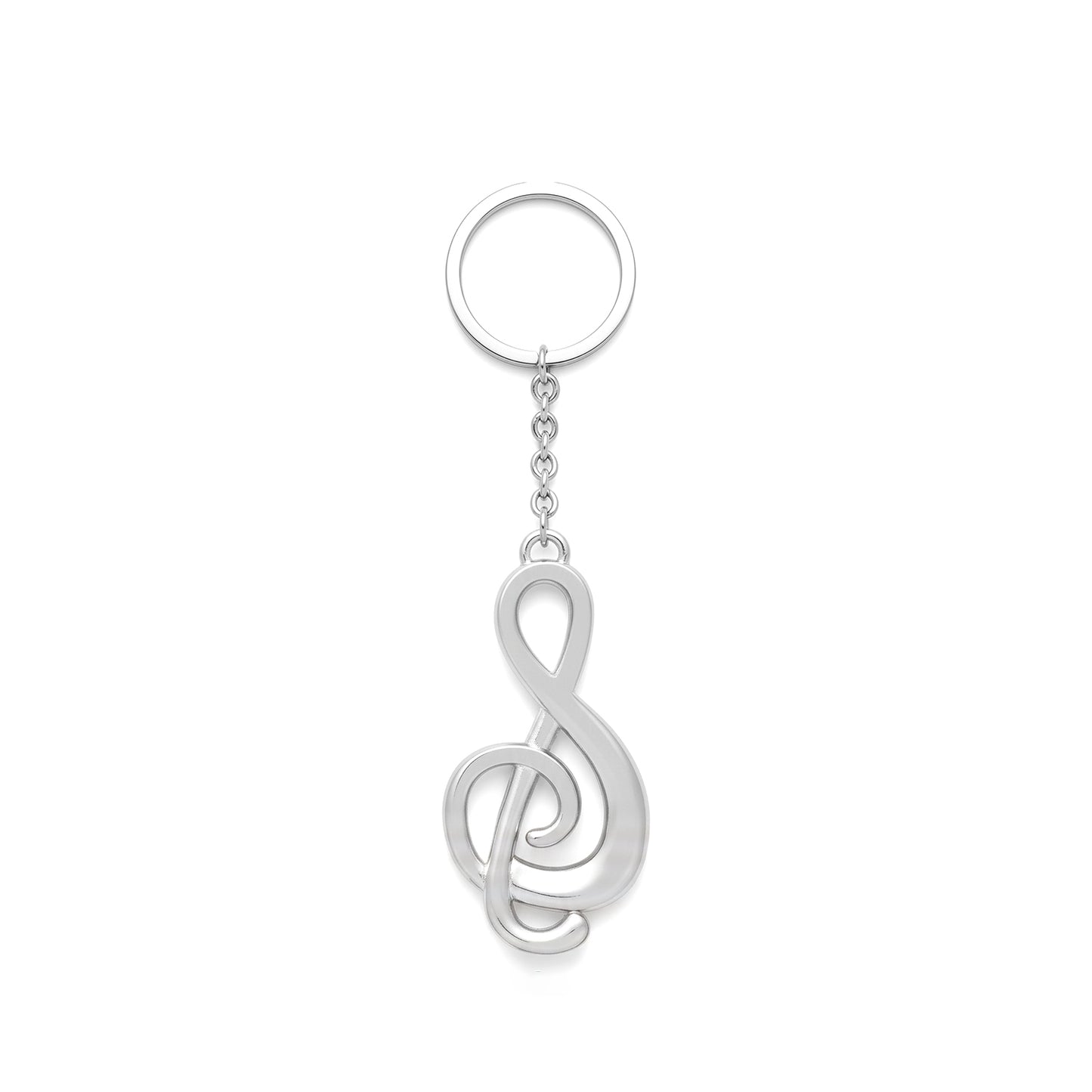 Treble Clef Key Chain - Music Lover