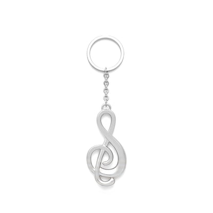 Treble Clef Key Chain - Music Lover