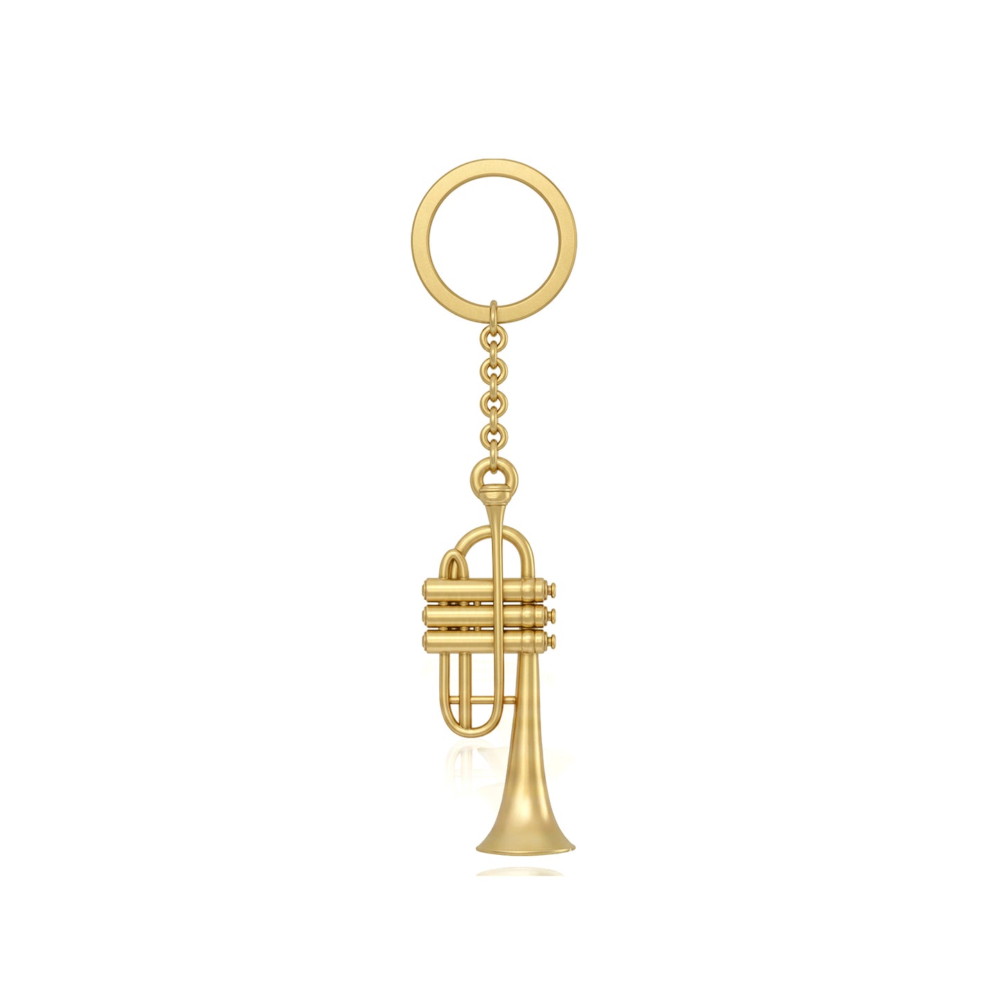 The Trumpet Keychain: Musical Instrument