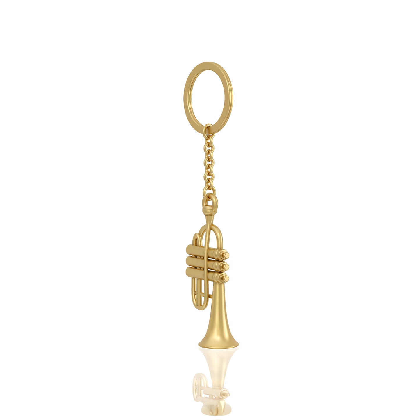 The Trumpet Keychain: Musical Instrument