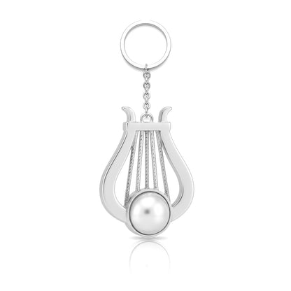 The Lyre / Harp Keychain: Classical Elegance Charm