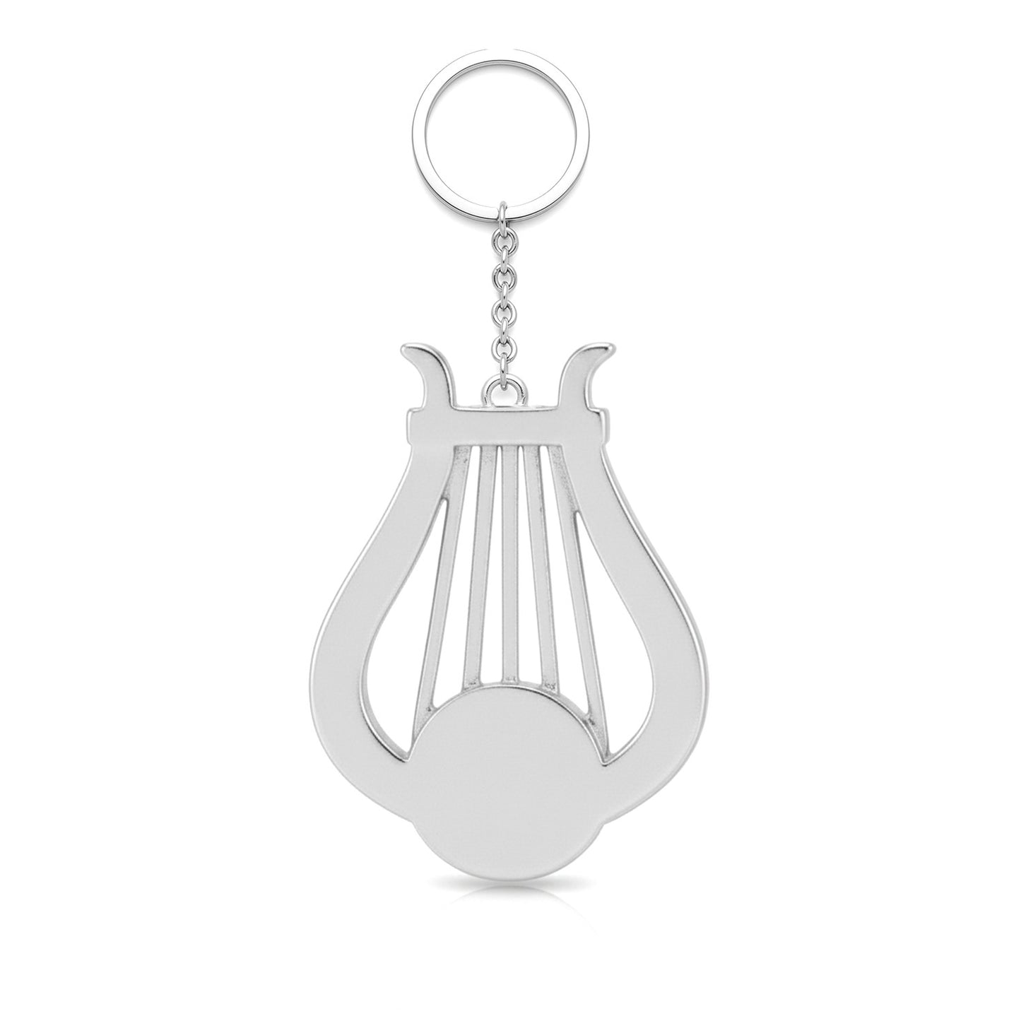 The Lyre / Harp Keychain: Classical Elegance Charm