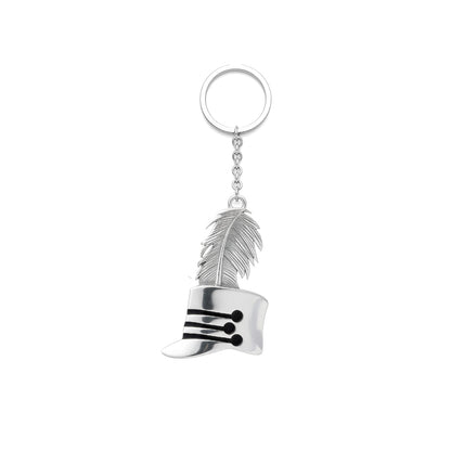 The Shako Hat Keychain: Marching Band Pride
