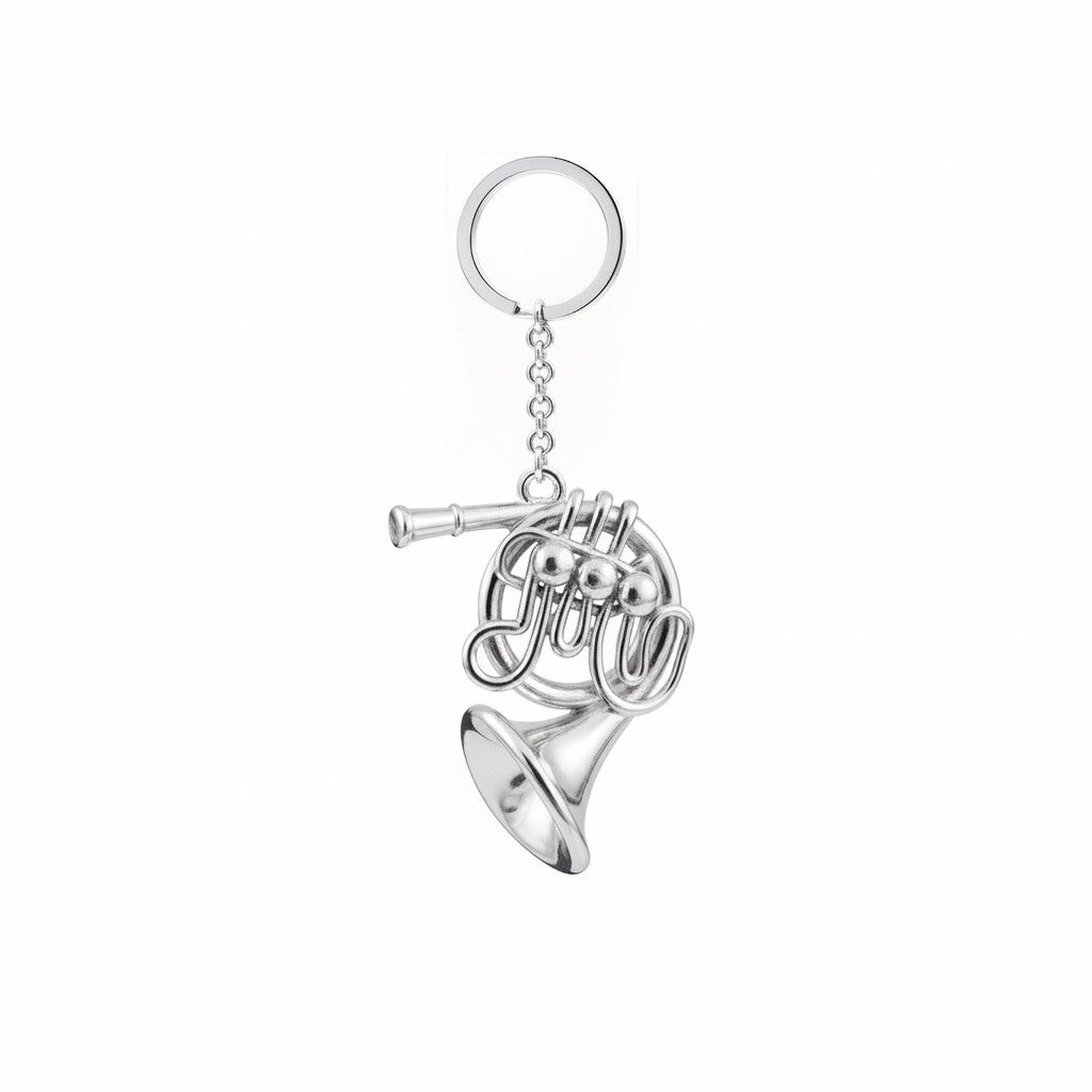 Music Instrument French Horn Keychain