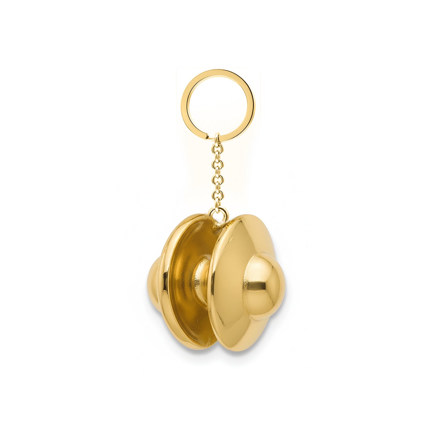 The Cymbal Keychain: Crash and Clarity Gold Plated