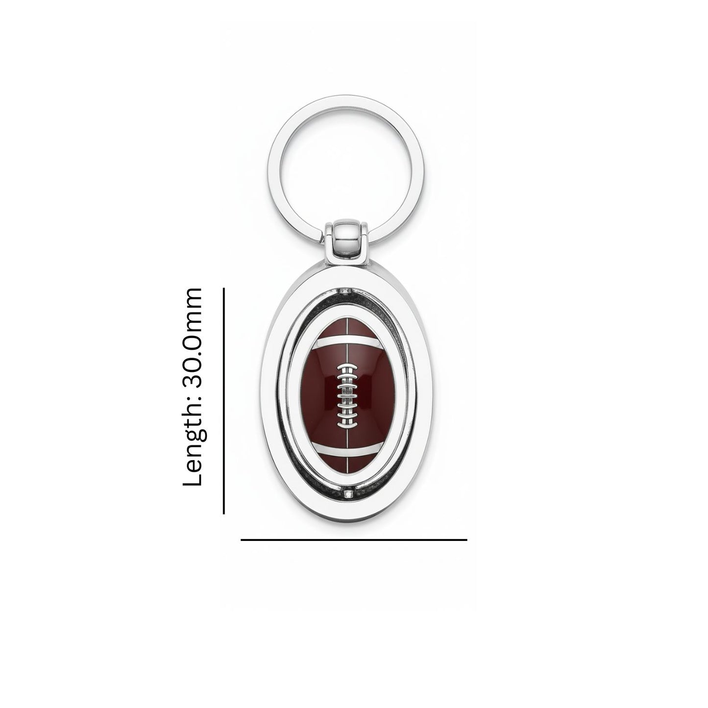 Football Keychain – Spinner Football Design