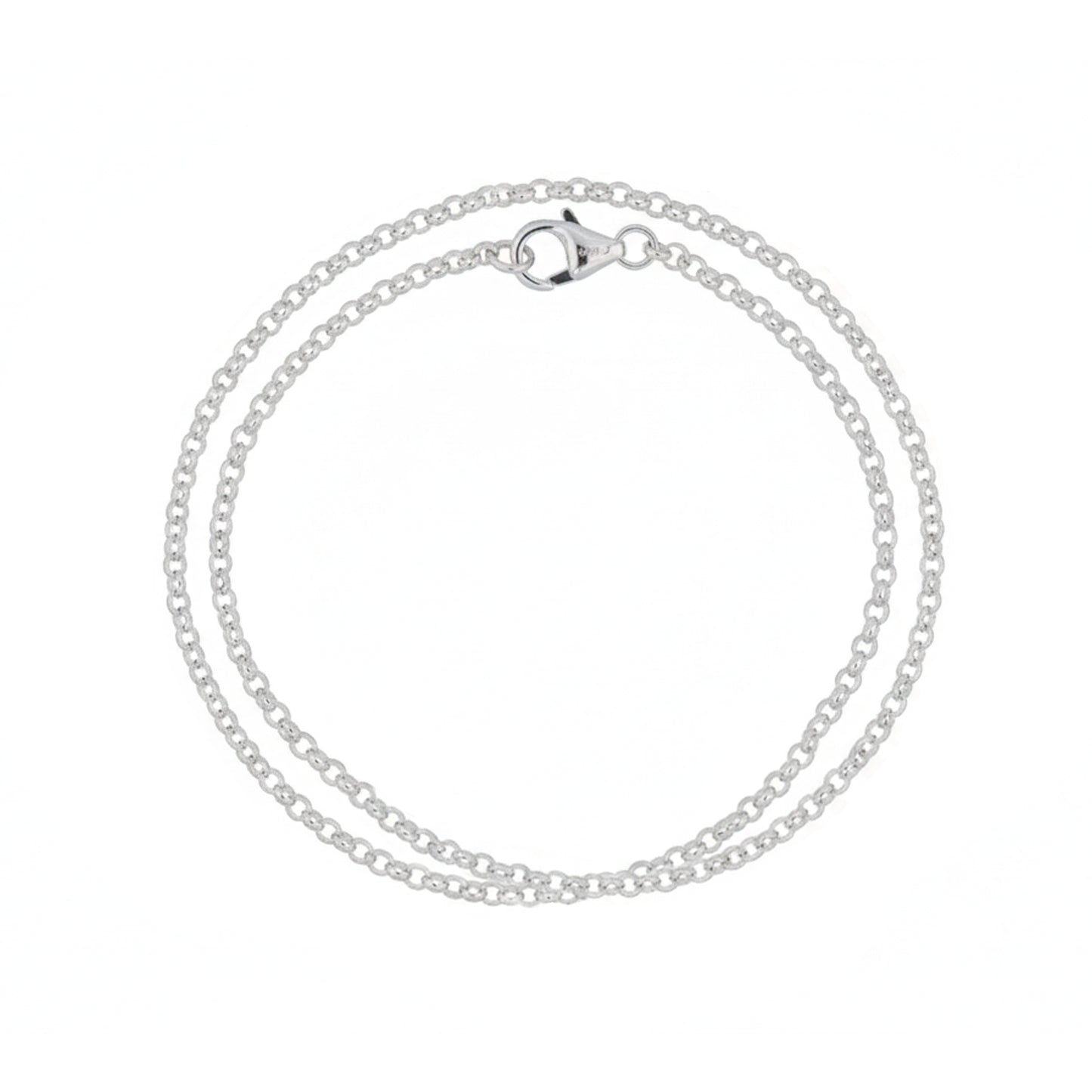 Figaro Chain - (M/FZ045) – Simple & Sleek Design in 925 Sterling Silver
