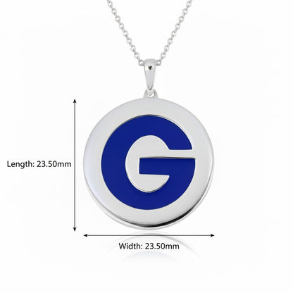 Georgetown High School Pendant – Round “G” Logo Design (Eagles)