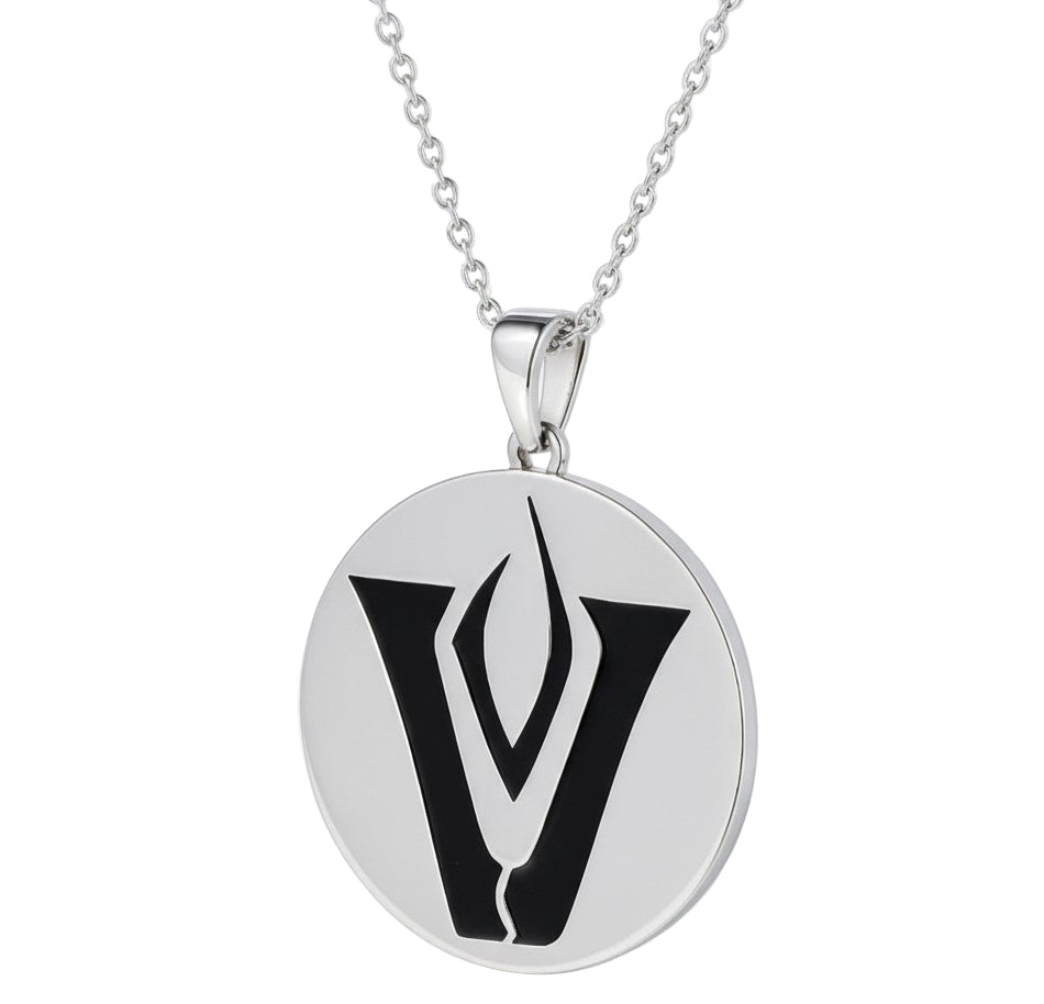 Vandegrift High School Pendant (Vipers) – Round “V” Logo Design