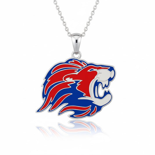 Leander High School Pendant (Lions) – Lion Mascot Design