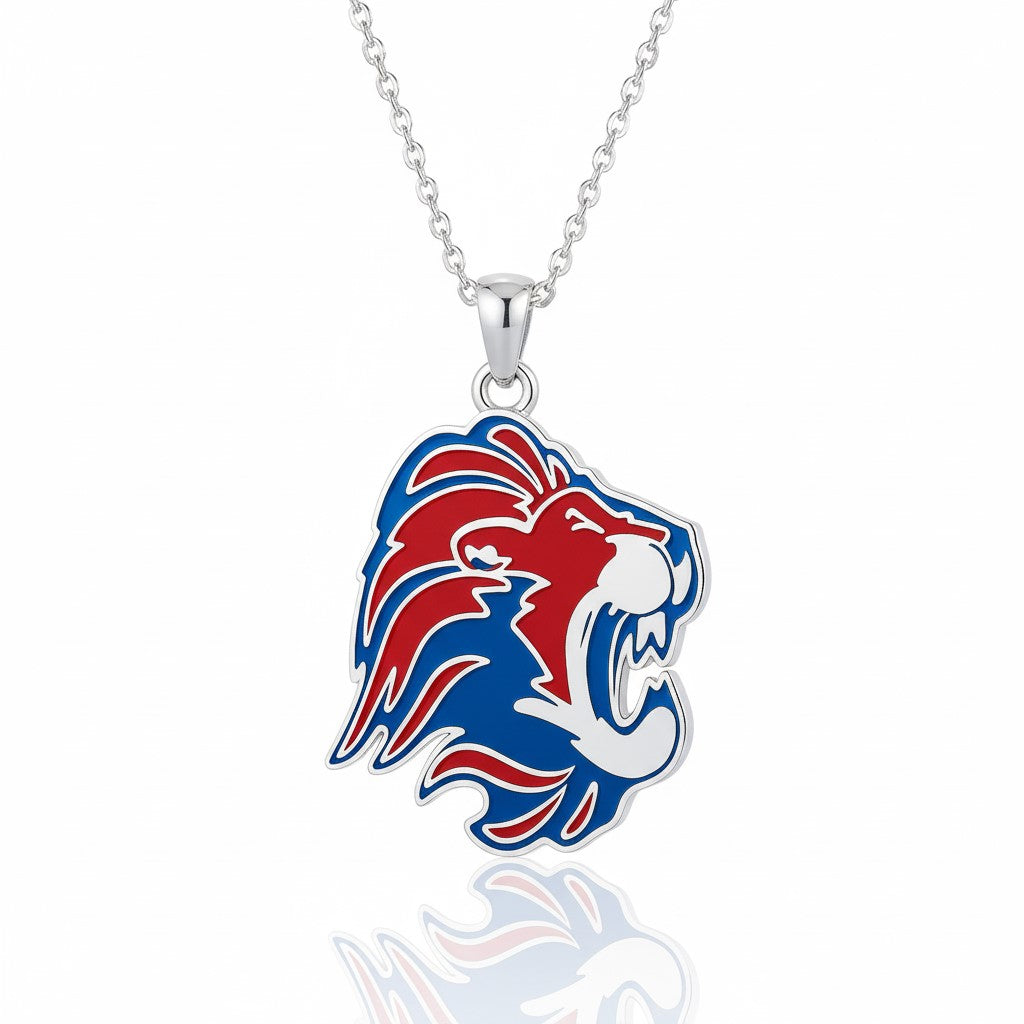 Leander High School Pendant (Lions) – Lion Mascot Design
