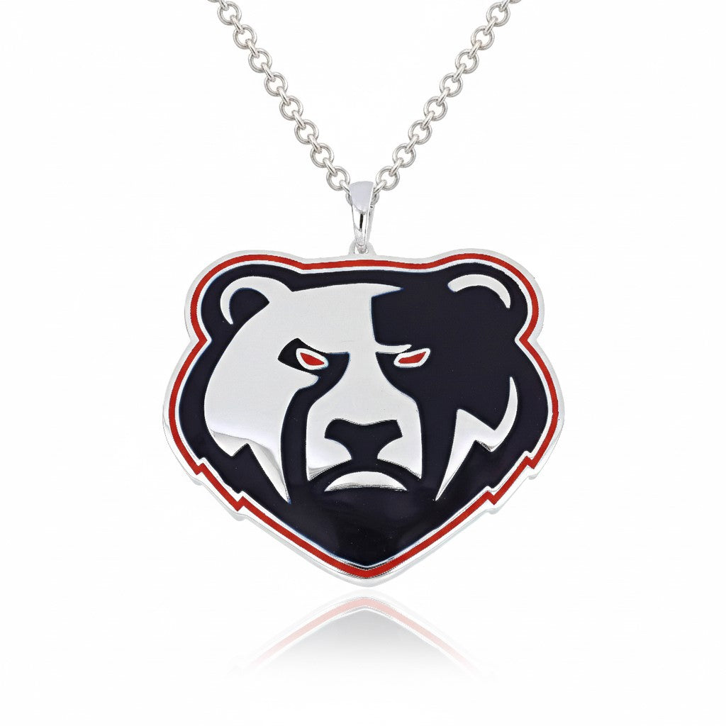Glenn High School – Grizzly Bear Mascot Design Pendant (Grizzlies)