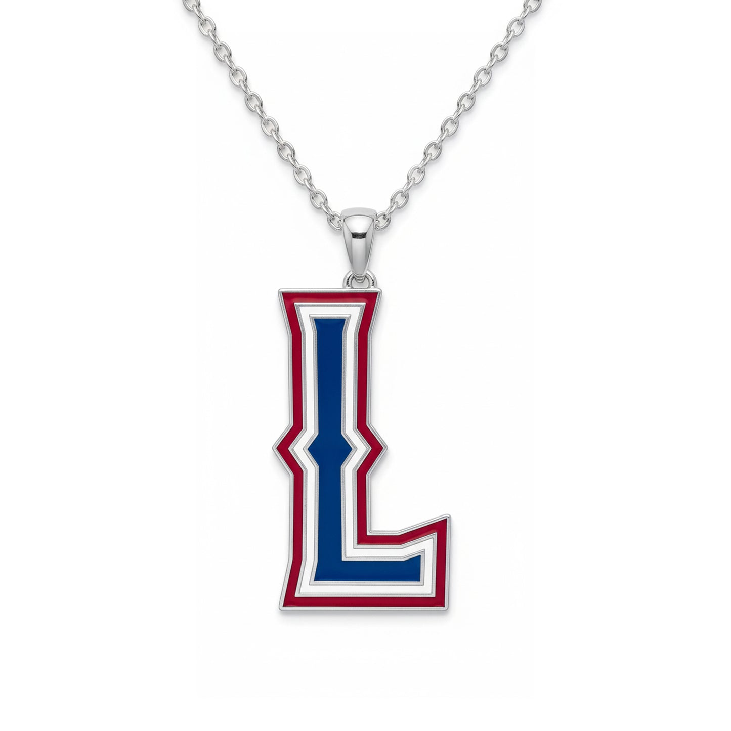 Leander High School “L” Logo Pendant (Lions)-Sterling Silver 925