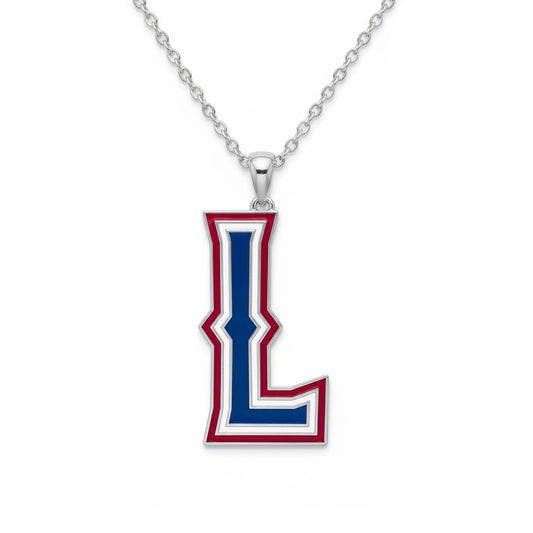 Leander High School “L” Logo Pendant (Lions)-Sterling Silver 925