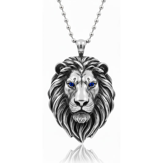 Leander High School Exclusive Mascot Pendant (Lions) –Sterling Silver 925