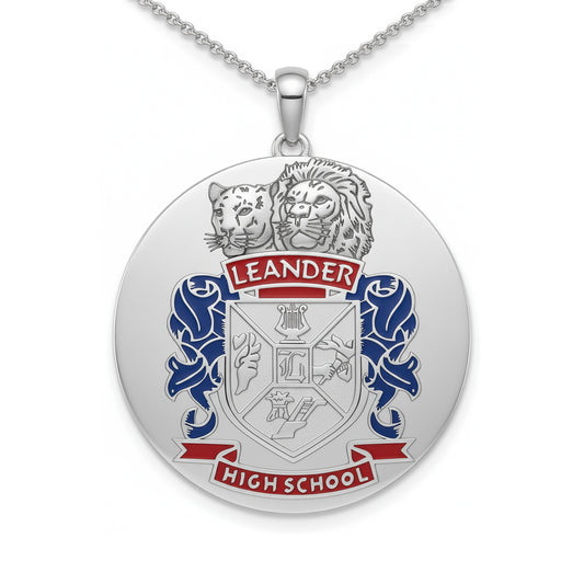 Leander High School Circle Logo Pendant (Lions)
