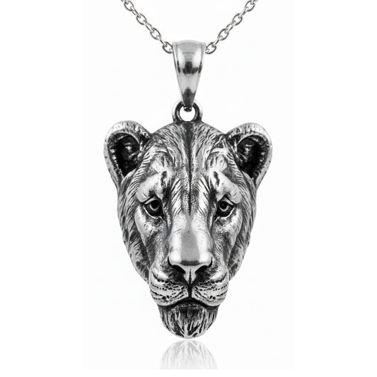 Leander High School Exclusive Mascot Pendant (Lions) –Sterling Silver 925