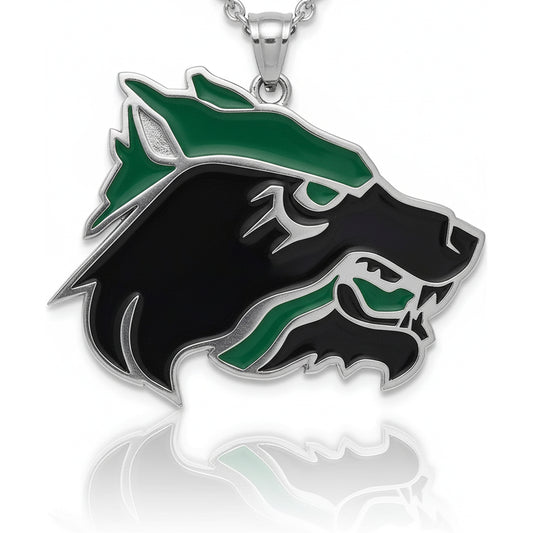 Cedar Park High School Timberwolve Logo Pendant (Timberwolves)