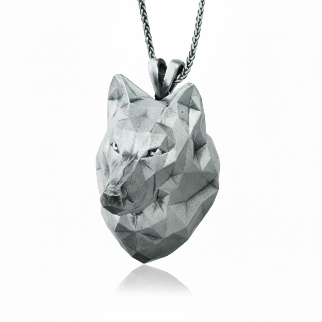Cedar Park High School Exclusive Mascot (Timberwolves)-Sterling Silver 925