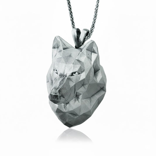 Cedar Park High School Exclusive Mascot (Timberwolves)-Sterling Silver 925